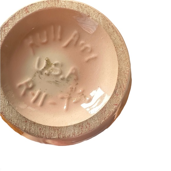 HULL ART POTTERY R-11-7-I Dogwood 7” Pink Pitcher with white flowers - Picture 5 of 5